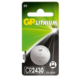 Baterie GP Batteries, butoni (CR2025) 3V lithium, blister 1 buc. GPCR2025-2CPU1 GPPBL2025152 (timbru verde 0.01 lei) 