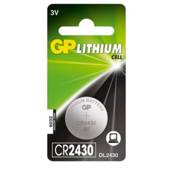 Baterie GP Batteries, butoni (CR2025) 3V lithium, blister 1 buc. GPCR2025-2CPU1 GPPBL2025152 (timbru verde 0.01 lei) 