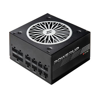 SURSA Chieftec Chieftronic PowerUp 750 W, modulara, certificare 80 Plus Gold, ventilator 120 mm x 1, PCI-E 6+2 pin x 4, SATA x 14, GPX-750FC (timbru verde 2 lei) 
