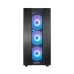 CARCASA Chieftec HUNTER 2, Middle Tower, ATX fara sursa, sticla securizata, 4xfan ARGB, USB 3.2 gen 1 x 1, USB Type-C x 1, Jack 3.5 mm, mesh pt. filtrare praf, HUB, fan controller, GS-02B-OP (t 