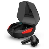 CASTI Edifier, wireless, intraauriculare - butoni, utilizare multimedia, smartphone, microfon pe casca, conectare prin Bluetooth 5.2, RGB, USB-C, negru, GT4-BK, (timbru verde 0.8 lei) 
