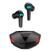 CASTI Edifier, wireless, intraauriculare - butoni, utilizare multimedia, smartphone, microfon pe casca, conectare prin Bluetooth 5.2, RGB, USB-C, negru, GT4-BK, (timbru verde 0.8 lei) 