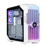 CARCASA Cooler Master HAF 700 EVO, Tower, ATX, fara sursa, 5xfan, USB 3.2 gen2 Type-C x 1, USB 3.2 gen 1 x 4, audio, mic, LED controller ARGB, , PSU shroud, 8 sloturi expansiune, iluminare , alb, H70 