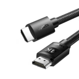 CABLU video Ugreen, HD119 HDMI (T) la HDMI (T), rezolutie maxima 4K UHD (3840 x 2160) la 60 Hz, braided, 1m, negru 30999 (timbru verde 0.18 lei) - 6957303839995 
