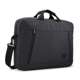 GEANTA CASE LOGIC, pt. notebook de max. 15.6 inch, 1 compartiment, buzunar frontal | buzunar dorsal, waterproof, poliester, negru, HUXA215 BLACK / 3204653 
