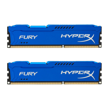 Memorie RAM Kingston HyperX Fury Blue KIT 2x8GB DDR3 1866Hz CL10 HX318C10FK2/16