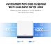 Router MERCUSYS HALO H50 WHOLE MESH WIFI 3PK HALO H50G(3-PACK)