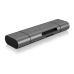 Raidsonic CARD Reader Icy Box interfata USB 2.0, citeste/scrie: SD, microSD, adaptor USB Type-C&Micro-B, IB-CR200-C (timbru verde 0.03 lei) 