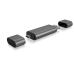 Raidsonic CARD Reader Icy Box interfata USB 2.0, citeste/scrie: SD, microSD, adaptor USB Type-C&Micro-B, IB-CR200-C (timbru verde 0.03 lei) 