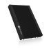 Raidsonic RACK Icy Box SSD, de la M.2 PCIe (NVMe) la 2.5 SSD U.2, 9.5mm inaltime, aluminiu, negru, IB-M2U04 