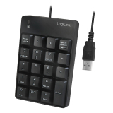 TASTATURA numerica Logilink, USB, 19 taste, negru, ID0184 (timbru verde 0.8 lei) 