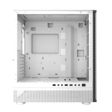 CARCASA PCCOOLER, Tower, ATX, fara sursa, sticla securizata, 1 ventilator inclus , alb, USB 3.2 gen 1 x 1, USB 2.0 x 2, mic, audio, IE200W 