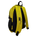 RUCSAC IGGY RIDER, pt. notebook de max. 15.6, 2 compartimente, buzunar frontal, troler strap, water-resistant, poliester, galben/negu, IGBP-RIDER 
