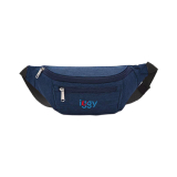 BORSETA Iggy, polyester,1 bretea, 1 compartiment principal,1 compartiment frontal, 38x16x6.5cm, albastru IGFP-BELT-BL 