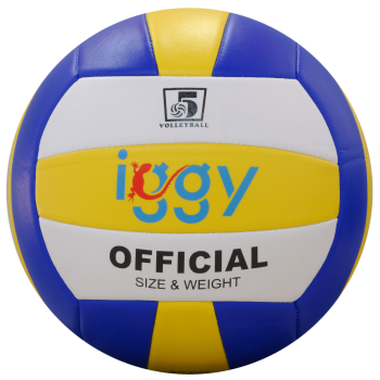 MINGE VOLEI IGGY material PVC + cusatura, dimensiune 5, greutate 240 grame IGVB-BASIC 