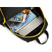 RUCSAC IGGY, 2 compartimente, 2 buzunare laterale, nylon, waterproof, 45x29x22.5cm, negru, 45506980 Joy, IGBP-JOY 