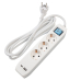 PRELUNGITOR SPACER SCHUKO x3 16A 3m WH PP-3-30-TC-USB