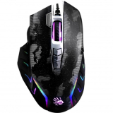 MOUSE A4tech, gaming, cu fir, USB, optic, 8000 dpi, butoane/scroll 8/1, iluminare, butoane programabile, negru, J95S (timbru verde 0.18 lei) 