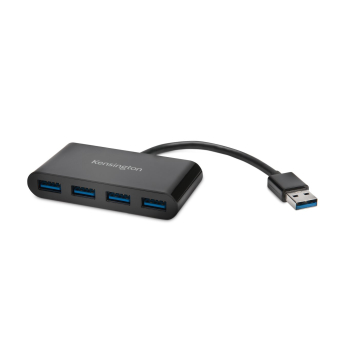 KENSINGTON UH4000 4-PORT HUB/4XUSB 3.0 BLACK K39121EU