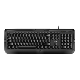 TASTATURA GENIUS USB, 104 taste, black, KB-118 31310051400 (timbru verde 0.8 lei) 
