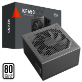SURSA PCCOOLER, 650W, fan 120mm, certificare 80PLUS White, MB 20+4 pin x 1, CPU 4+4 pin x 2 , PCI-E 6+2 pin x 2, SATA x 3, KF650 (timbru verde 2lei) 