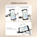 SUPORT bicicleta Vention pt SmartPhone, montare pe ghidon, ABS si silicon, negru, KSFB0 - 6922794778603 