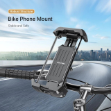 SUPORT bicicleta Vention pt SmartPhone, montare pe ghidon, ABS si silicon, negru, KSFB0 - 6922794778603 