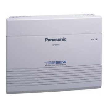 Centrala telefonica Panasonic KX-TES824CE configuratie standard 3CO/8 Extensii configuratie maxima 8 linii de oras 24 de interior