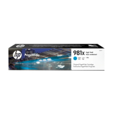 HP L0R09A Ink HP 981X cyan 10 000 pgs HP PageWide Enterprise 556/586
