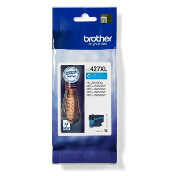 Brother LC-427XLC INKJ. CYAN 5000P./F. MFCJ5955/6955/57DW/HLJ6010DW LC427XLC