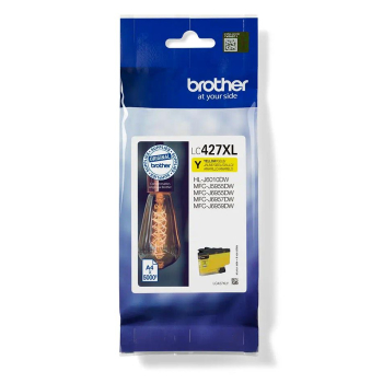 Brother LC-427XLY INKJ. YELLOW 5000P./F. MFCJ5955/6955/57DW/HLJ6010DW LC427XLY