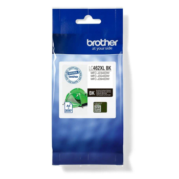 Cartus Cerneala Original Brother Black, LC462XLBK, pentru MFC J2340|MFC J3540|MFC J3940, 3K, (timbru verde 0.15 lei), LC462XLBK 