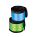 BRATARA LED LOGILINK, cu clips, 2 bucati, nailon, 3 moduri lumina, rezistent la apa, bat. CR2032, 34x4cm, 30g, albastru si verde,LED015 