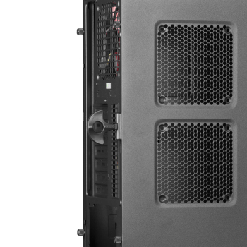 Carcasa Middle Tower Chieftec Libra LF-02B-OP Ventilatoare 1x120mm 2x USB 2.0 1x USB3.0 2x jack 3.5mm black