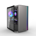 CARCASA PCCOOLER, Middle Tower, mATX, ITX, fara sursa, sticla securizata, 1 ventilator inclus ARGB, negru, USB 3.2 gen 1 x 1, USB 2.0 x 2, mic, audio, LM300G ARGB 