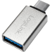 ADAPTOR LOGILINK OTG, pt. smartphone, USB 3.2 Type-C (T) la USB-A 3.0 (M), 5V / 3A 15W, negru, AA0042 (timbru verde 0.18 lei) AU0042