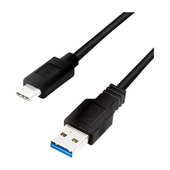 CABLU alimentare si date LOGILINK, pt. smartphone, USB 3.2, USB Type-C (T) la USB-A (T), suporta pana la 5V/3A 15W, dublu ecranat,1m, negru, CU0168 (timbru verde 0.08 lei) 