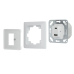 PRELUNGITOR LOGILINK, Schuko x 4, conectare prin Schuko (T), cablu 1.5 m, 16 A, protectie stropire cu apa, negru/ galben, LPS254 (timbru verde 0.18 lei) 