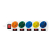 PRELUNGITOR LOGILINK, Schuko x 5, conectare prin Schuko (T), cablu 1.5 m, 16 A, protectie copii, alb/ multicolor, LPS258 (timbru verde 0.18 lei) 