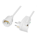 PRELUNGITOR LOGILINK, Schuko X 1 , Schuko transfer X 1, IP20, 230 V/16 A, 50 Hz, max. 3500 W, 3m, alb LPS275 (include TV 0.80 lei) 
