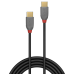 Cablu Lindy 2m USB 2.0 Type-C, Anthra LY-36872