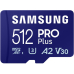 Card memorie Samsung MICROSD PRO PLUS 512GB CL10 W/A SM MB-MD512SA/EU