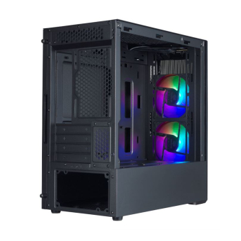 CARCASE Cooler Master MasterBox MB311L ARGB with Hub, MATX,Mesh front bezel,U3x2,TG side panel,ARGB fanx2,w/ ARGB controller, MCB-B311L-KGNN-S02 (timbru verde 0.19 lei) 