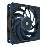 Ventilator Cooler Master MOBIUS 120 OC120 mm, 3200 rpm, two ball bearing, 4-pin PWM, negru, MFZ-M2NN-32NPK-R1 (timbru verde 0.18 lei) 