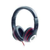 Casti Gembird Los Angeles cu microfon si control de volum black MHS-LAX-B 