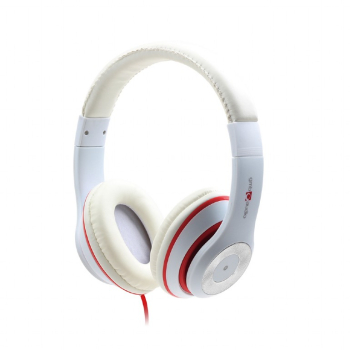 Casti Gembird Los Angeles cu microfon si control de volum white MHS-LAX-W 