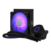 Cooler Cooler Master MASTERLIQUID ML120L V2 RGB, compatibil skt. Intel si AMD, racire cu lichid, ventilator 120 mm, 1800 rpm, iluminat RGB, MLW-D12M-A18PC-R2 (timbru verde 2.00 lei) 