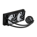 COOLER Cooler Master MASTERLIQUID 240 ATMOS, racire lichid, skt. Intel LGA 1700/1200/115x, AMD AM5/AM4, radiator aluminiu, pompa , fan 2x120mm, 2500rpm, conector 4-pin PWM, ARGB, negru, MLX-D24M-A2 