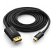 CABLU video Ugreen, MM139 USB Type-C (T) la DisplayPort (T), 1.5m, rezolutie maxima 4K UHD (3840 x 2160) la 60 Hz, negru, 50994 (timbru verde 0.8 lei) - 6957303859948 