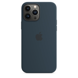 HUSA Smartphone Apple, pt iPhone 13 Pro Max, tip back cover (protectie spate) cu MagSafe, silicon, MagSafe, albastru, mm2t3zm/a 